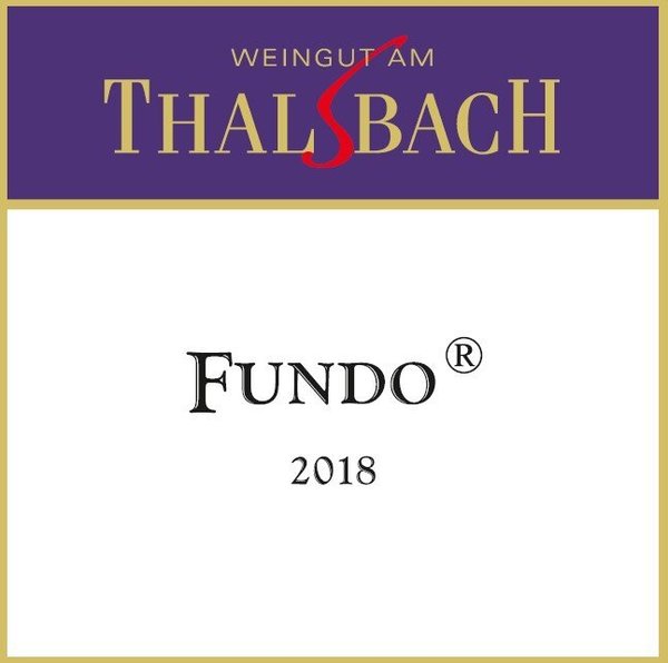 Fundo® - tiefroter Cuvée aus erlesenen Rotweintrauben 2018 - trocken